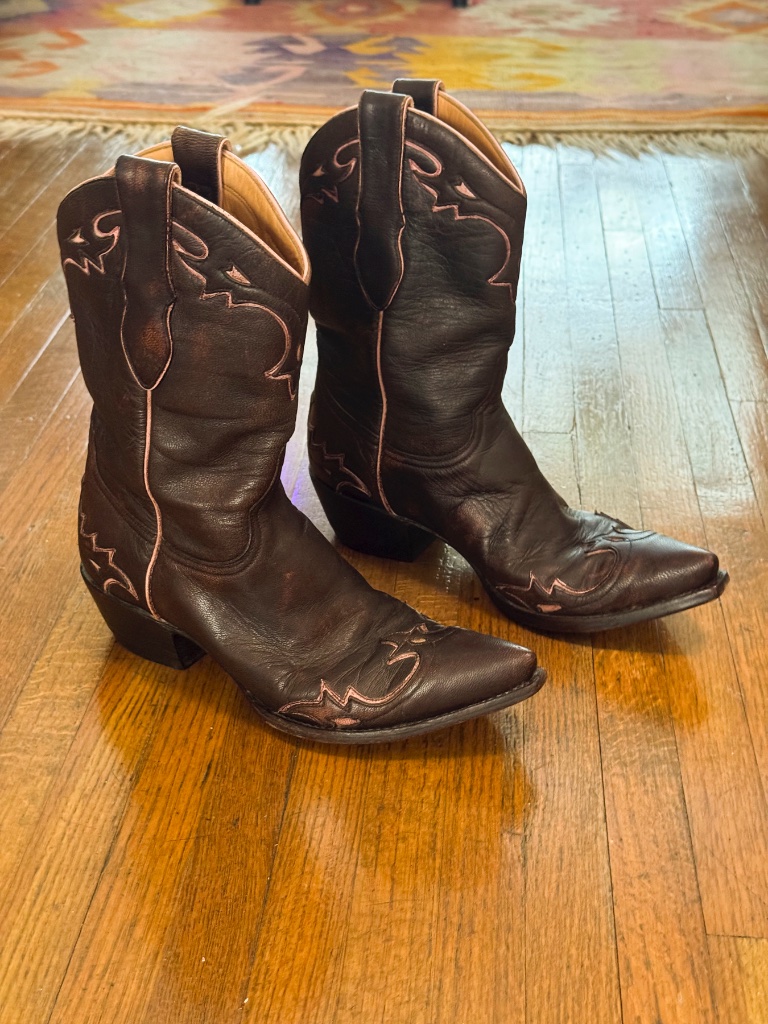 Old Gringo Villa Brown Western Cowboy Boots Us Size 8b W